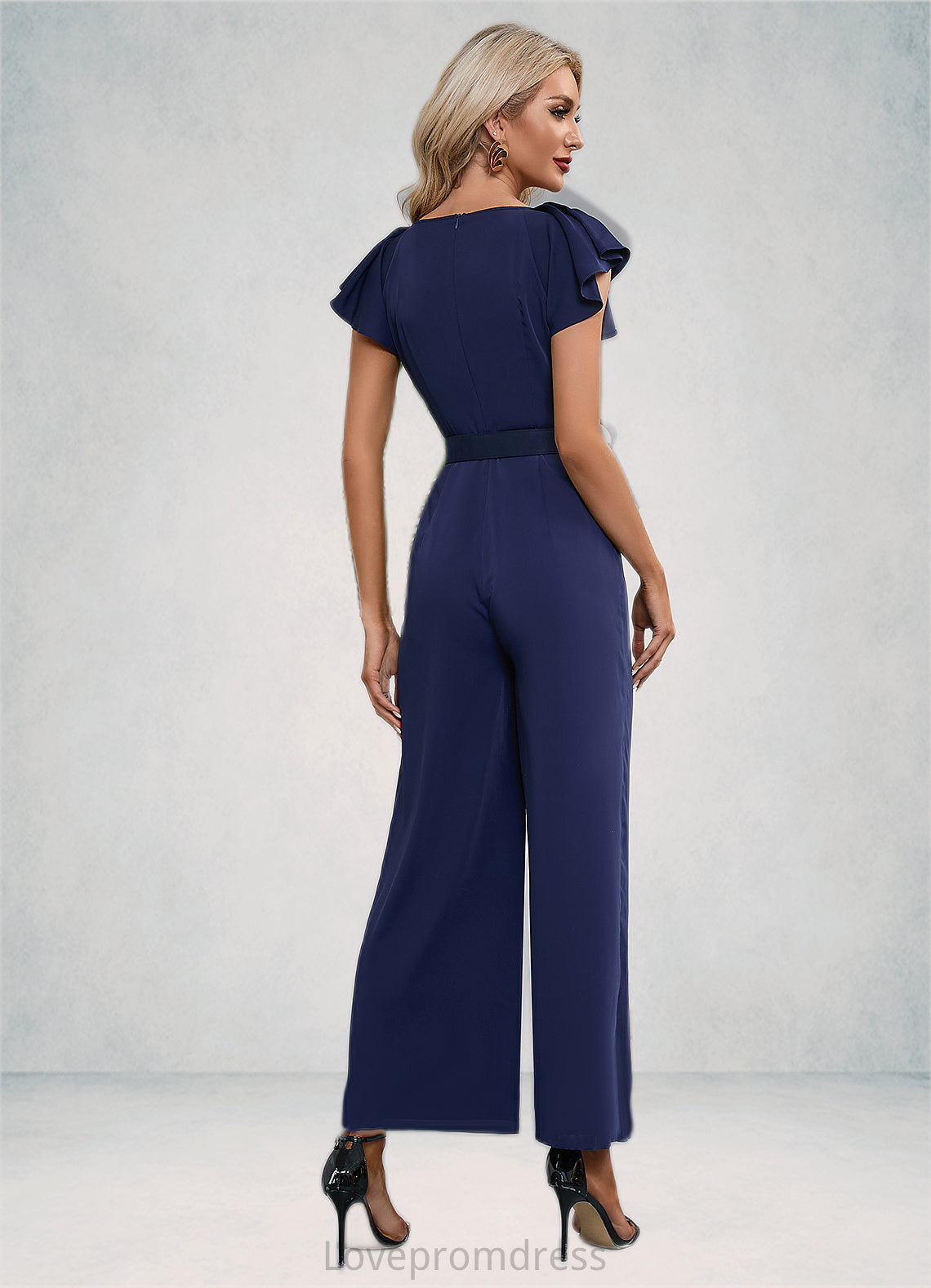 Elyse Scoop Elegant Jumpsuit/Pantsuit Polyester Maxi Dresses DYP0022417